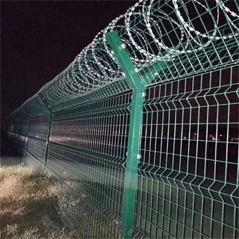 上海飛機場Y型柱圍網(wǎng)圖片2