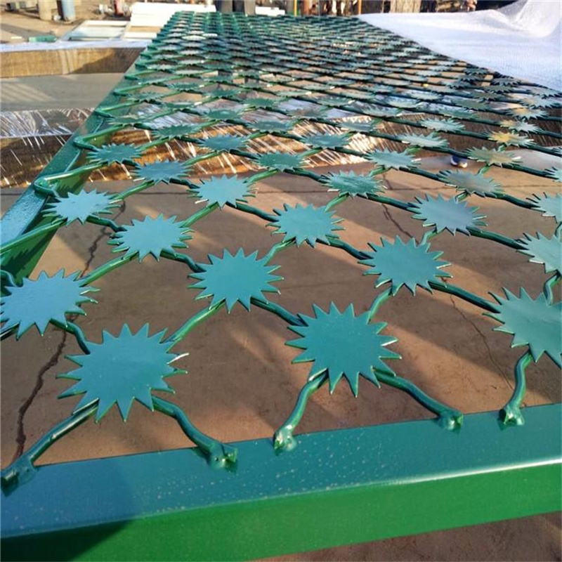 上海看守所梅花刺鋼網墻圖片2