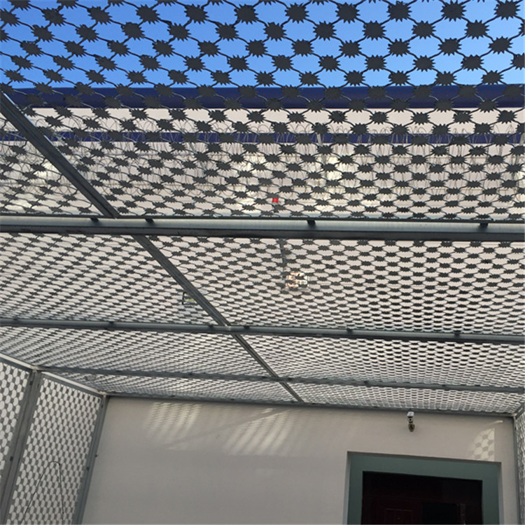 上海梅花刺鋼網墻圖片2