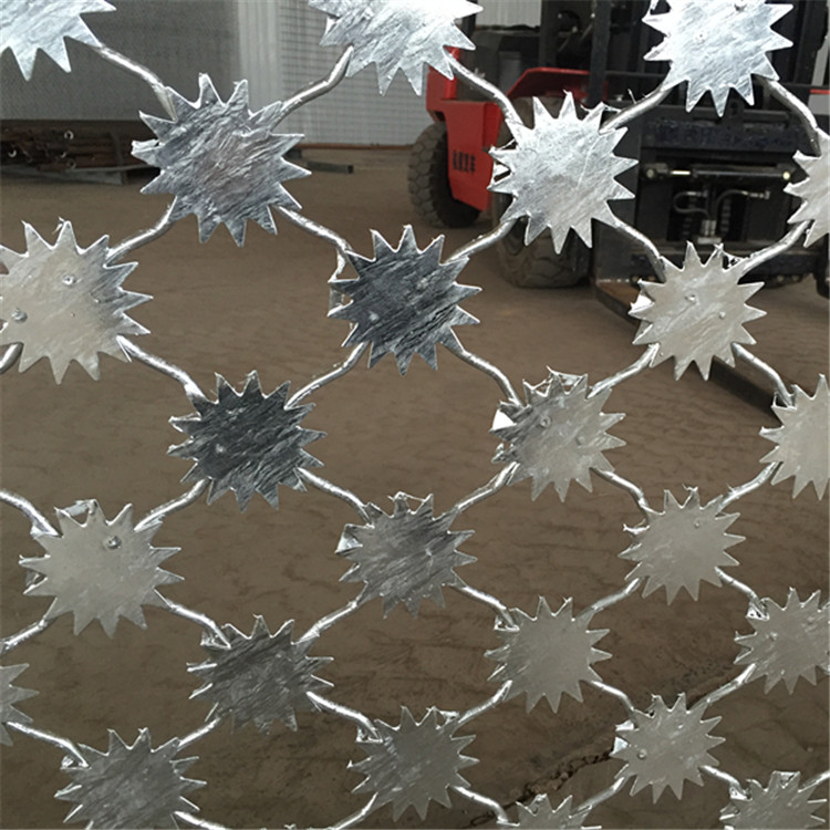 上海梅花刺鋼網墻圖片3