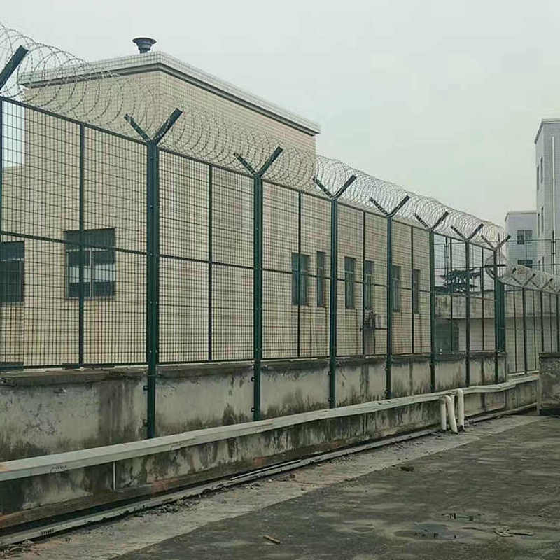 監獄鋼網墻之Y型安全防御護網