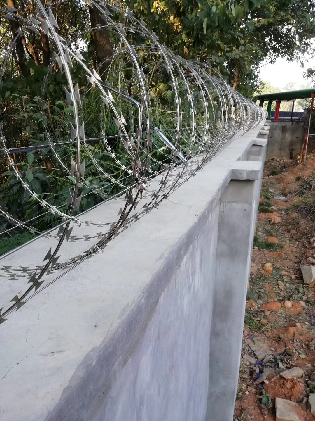 監獄圍墻熱鍍鋅刀刺網圖片3