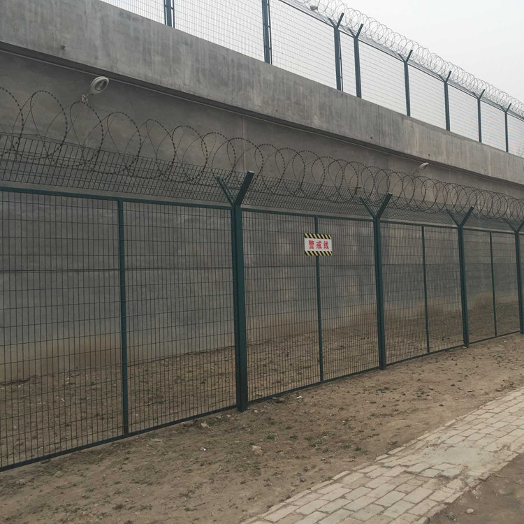 上海看守所隔離鋼網墻圖片2