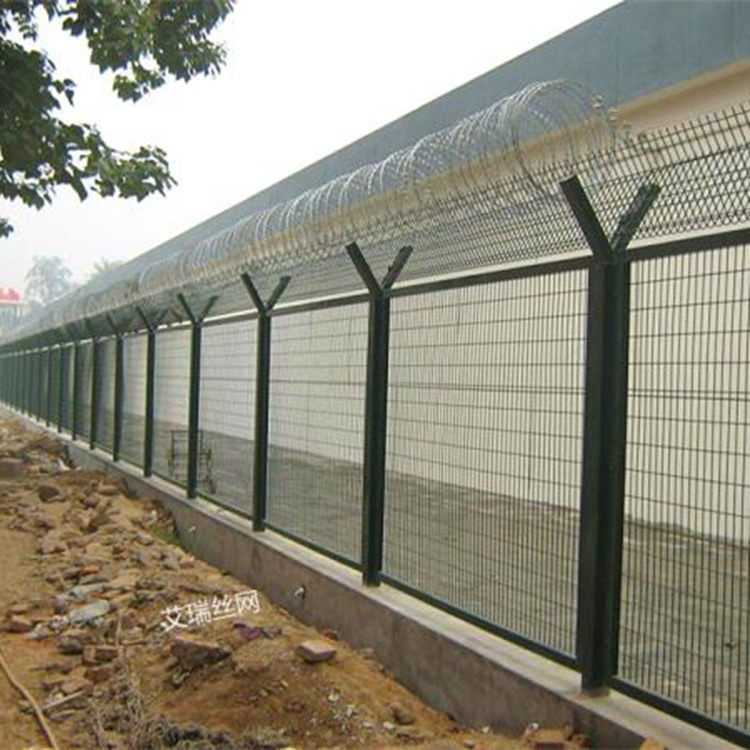 上海看守所隔離鋼網墻圖片4