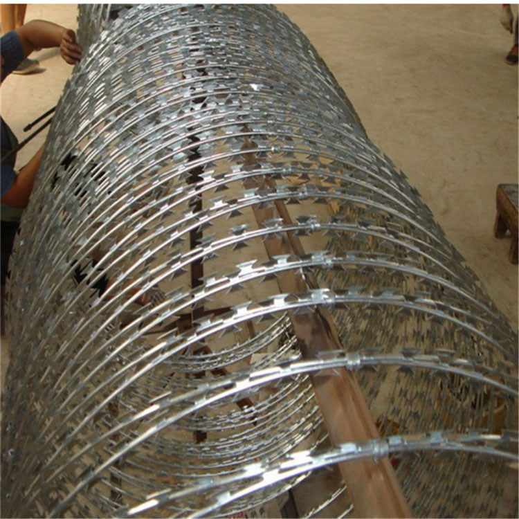 鐵路刺絲滾籠圖片3